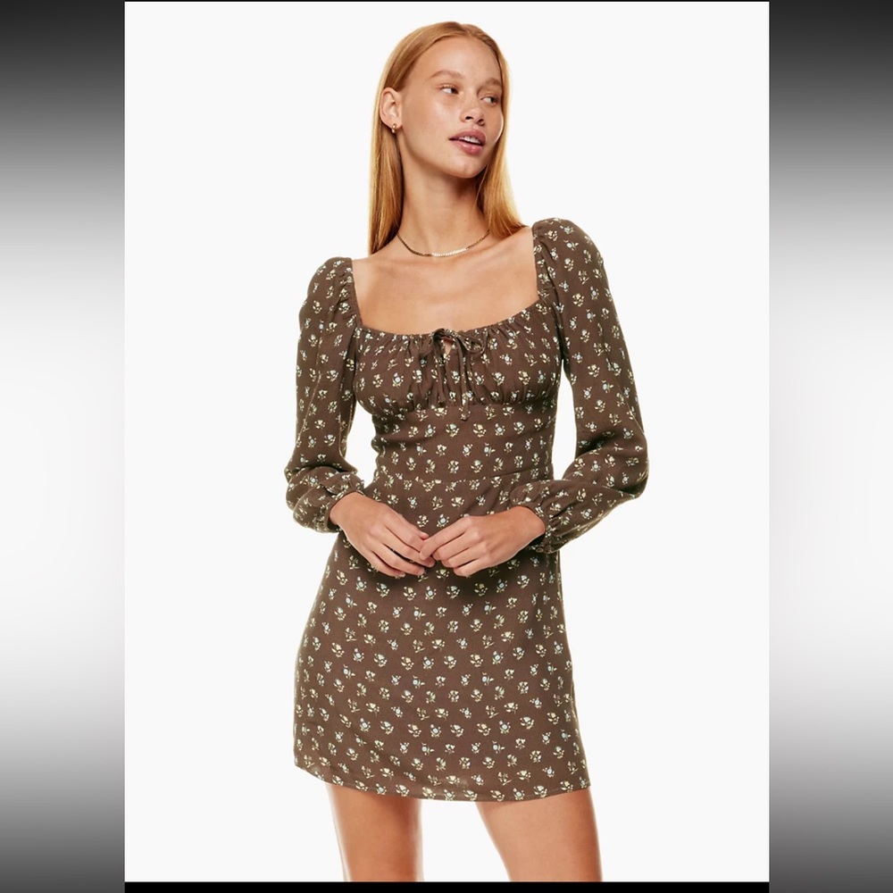 Aritzia/Sunday Best ‘Delilah’ Long Sleeve Dress, Brand New With Tags